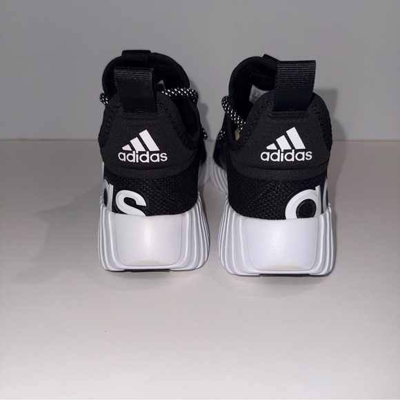 Adidas Black and White Athletic Shoes